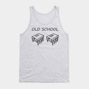 Old School - Electronics - 555 and 741 Chips Tank Top